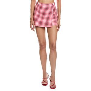 Abbey Womens  Mini Skort, Red